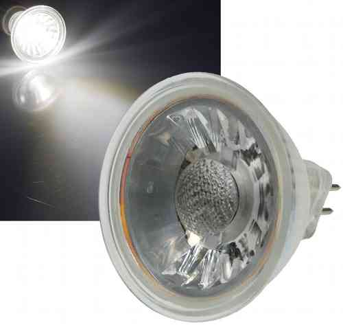 ChiliTec LED Strahler MR16, 36°, 1 COB, 4000k, 250lm, 12V/3W,neutralweiß