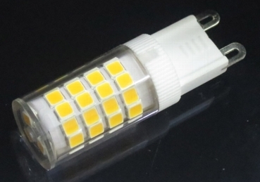 LED G9 Stiftsockel Strahler 4W 270lm 330° warm weiß 3000K 230V/AC mit Abdeckung 