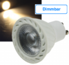 LED Strahler GU10 "H60 COB Dimmbar" 3000k, 540lm, 230V/7W, warmweiß
