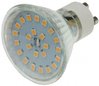 LED Strahler GU10 SMD 120°,  3000k, 400lm, 230V/5W, warmweiß