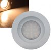 LED-Einbauleuchte warmweiß 85x40mm, 5W, 430lm, IP54, Gehäuse weiß