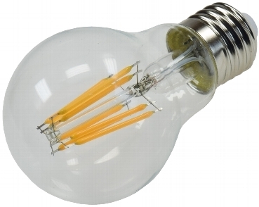 LED Kerzenlampe E14 Filament K4 360lm warmweiß Leuchtmittel Glühbirne Glühlampe 